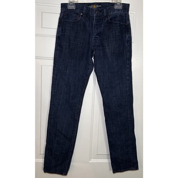 Lucky Brand Mens 121 Heritage Slim Jeans Size 29x31 Blue Stretch Denim Pants - Picture 1 of 11
